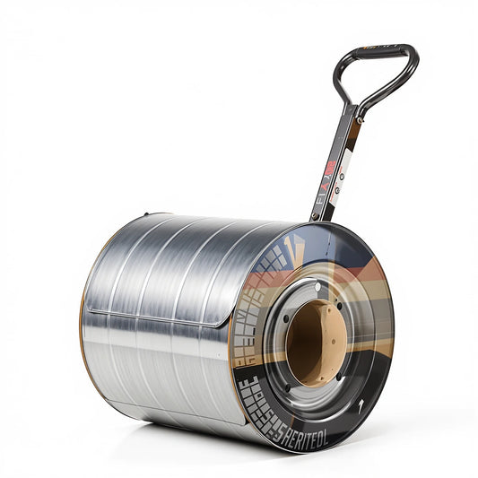 Walk-Behind Lawn Roller – 30-Inch Steel Drum