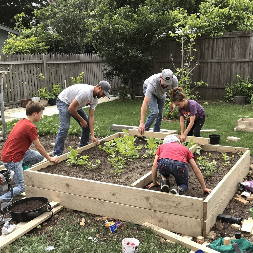 Raised Garden Bed Kit – Cedar 4x8 ft
