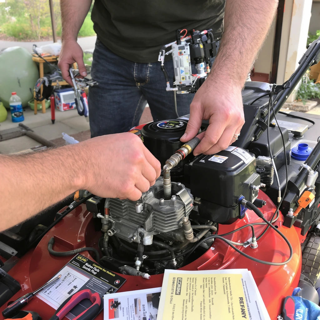 Universal Lawn Mower Spark Plug (NGK BPR6ES)