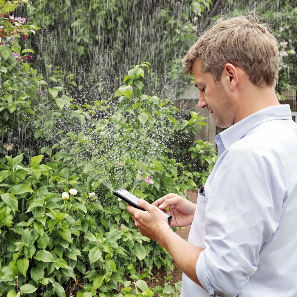 Smart Wi-Fi Sprinkler Timer – AquaMind Pro